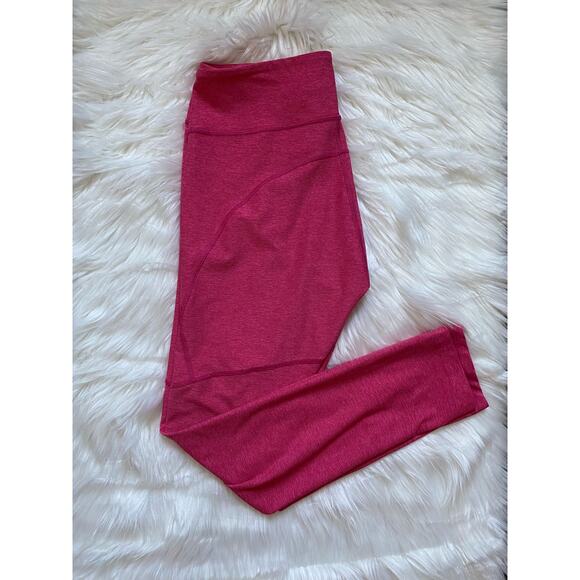Flamingo Pink Outdoor Voices 7/8 Warmup Leggings - Picture 1 of 13